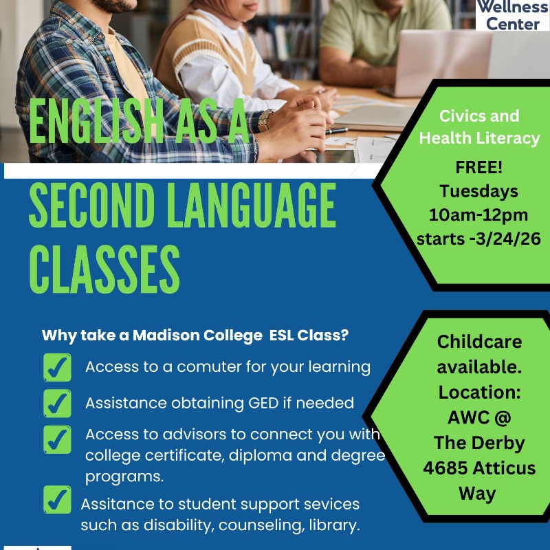 ESL: Beginner - Madison College