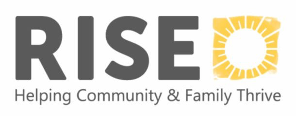 RISE Helping Community & Family Thrive logo